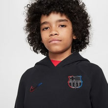 Load image into Gallery viewer, Nike FC Barcelona Big Kids Fleece Pullover