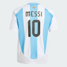 Cargar imagen en el visor de la galería, adidas Youth Argentina 24 Messi Home Jersey