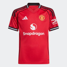 Cargar imagen en el visor de la galería, adidas Youth Manchester United 25/26 Home Jersey