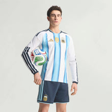 Cargar imagen en el visor de la galería, adidas Men's Argentina Home Authentic Long sleeve Jersey 2026