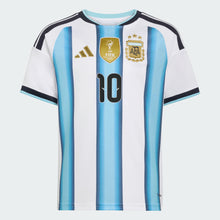 Cargar imagen en el visor de la galería, adidas Youth Argentina Messi #10 Home Stadium Jersey 2026