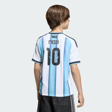 Cargar imagen en el visor de la galería, adidas Youth Argentina Messi #10 Home Stadium Jersey 2026