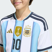 Cargar imagen en el visor de la galería, adidas Youth Argentina Messi #10 Home Stadium Jersey 2026