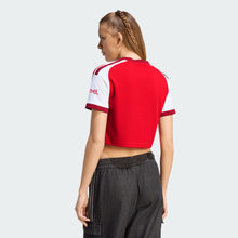 Cargar imagen en el visor de la galería, adidas Womens Arsenal 26/27 Stadium Home Cropped Jersey