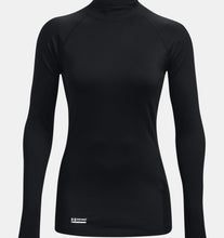 Load image into Gallery viewer, UA Women's ColdGear Infrared Base Mock
