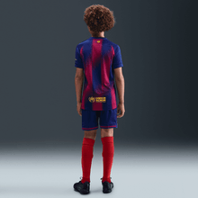 Cargar imagen en el visor de la galería, Nike Youth FC Barcelona 25/26 Stadium Home Replica Jersey