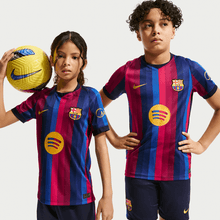 Load image into Gallery viewer, Nike Youth FC Barcelona 26/27 Stadium Home Jersey