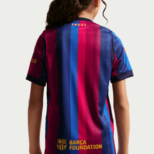 Load image into Gallery viewer, Nike Youth FC Barcelona 26/27 Stadium Home Jersey