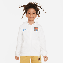 Load image into Gallery viewer, Nike FC Barcelona Youth French Terry Hoodie