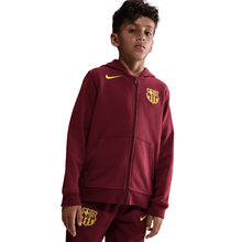 Cargar imagen en el visor de la galería, Nike Youth FC Barcelona 4th Full-Zip Hoodie