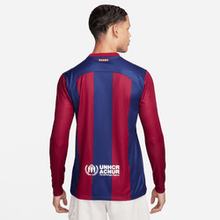 Cargar imagen en el visor de la galería, Nike Mens FC Barcelona 2023/24 Stadium Home LS Jersey