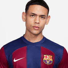 Cargar imagen en el visor de la galería, Nike Mens FC Barcelona 2023/24 Stadium Home LS Jersey