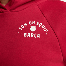 Load image into Gallery viewer, Nike Womens FC Barcelona Fleece Pullover Hoodie