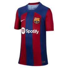 Load image into Gallery viewer, Nike Youth FC Barcelona 2023/24 Stadium Home Jersey