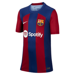 Nike Youth FC Barcelona 2023/24 Stadium Home Jersey
