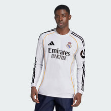 Cargar imagen en el visor de la galería, adidas Men's Real Madrid 25/26 Long Sleeve Home Jersey