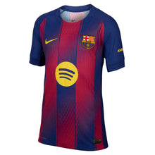Cargar imagen en el visor de la galería, Nike Youth FC Barcelona 25/26 Home Authentic Match Jersey