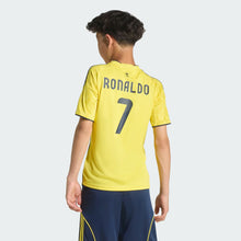 Cargar imagen en el visor de la galería, adidas Al Nassr FC Youth 25/26 Ronaldo Home Jersey