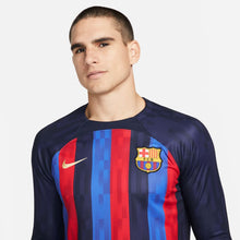 Load image into Gallery viewer, Nike Men's FC Barcelona 22/23 Home LS Jersey