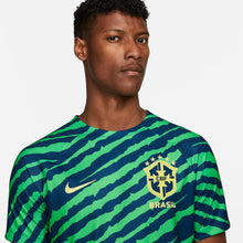 Load image into Gallery viewer, Nike Men's Brazil 22/23 Pre-Match Soccer top