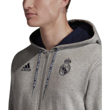 Load image into Gallery viewer, Men's Real Madrid Full-Zip Hoodie