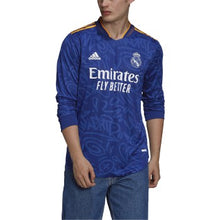 Load image into Gallery viewer, adidas Real Madrid 21/22 Away Authentic LS Jersey