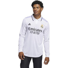 Load image into Gallery viewer, adidas Men's Real Madrid 22/23 Authentic LS Home Jersey