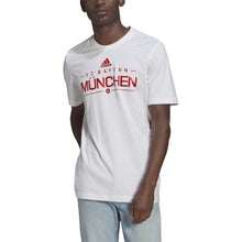 Load image into Gallery viewer, adidas FC Bayern Munchen Graphic Tee