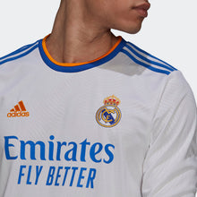 Load image into Gallery viewer, adidas Real Madrid 21/22 Home Jersey Long Sleeve