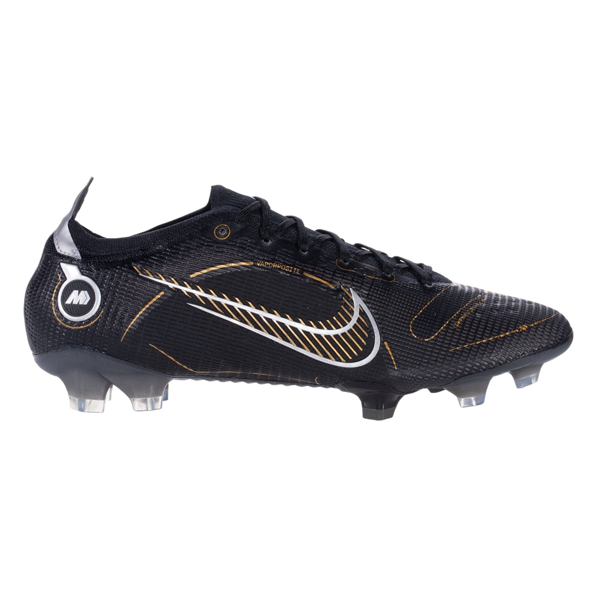 Nike Mercurial Vapor 14 Elite Fg White-Black-Silver-Volt Sz