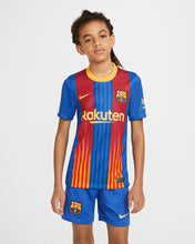 Load image into Gallery viewer, Youth Nike FC Barcelona El Clasico Jersey 2021