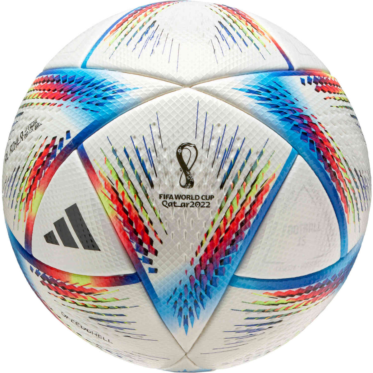 サッカーボール  AL RIHLA FIFA World Cup 2022 adidas Al Rihla Match Official 2022 World Cup Ball – Rockville