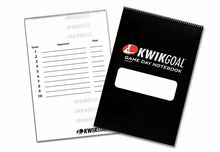 Load image into Gallery viewer, Kwik Goal Game Day Notebook