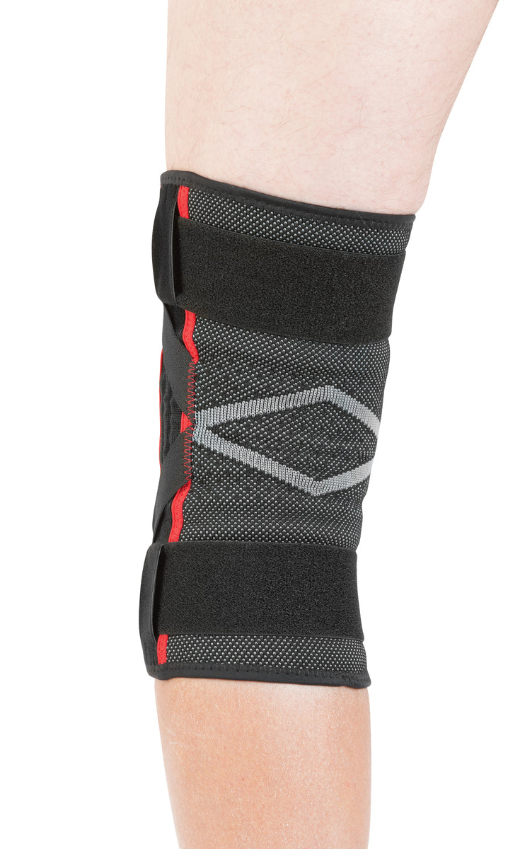 Mueller Omniforce Ginocchiera Morbida Taglia Large - Supporto Con Compressione Verticale E Orizzontale, Senza Lattice