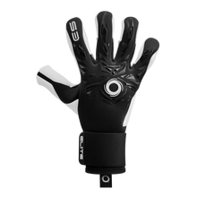 Load image into Gallery viewer, Elite Sport Revolution X Combi Black Goalkeeper Gloves
