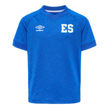 Cargar imagen en el visor de la galería, Umbro Kids El Salvador 2026 Home Jersey Kit
