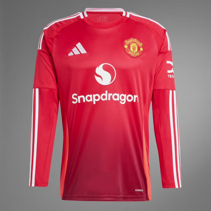adidas Manchester United 24/25 LS Home Jersey