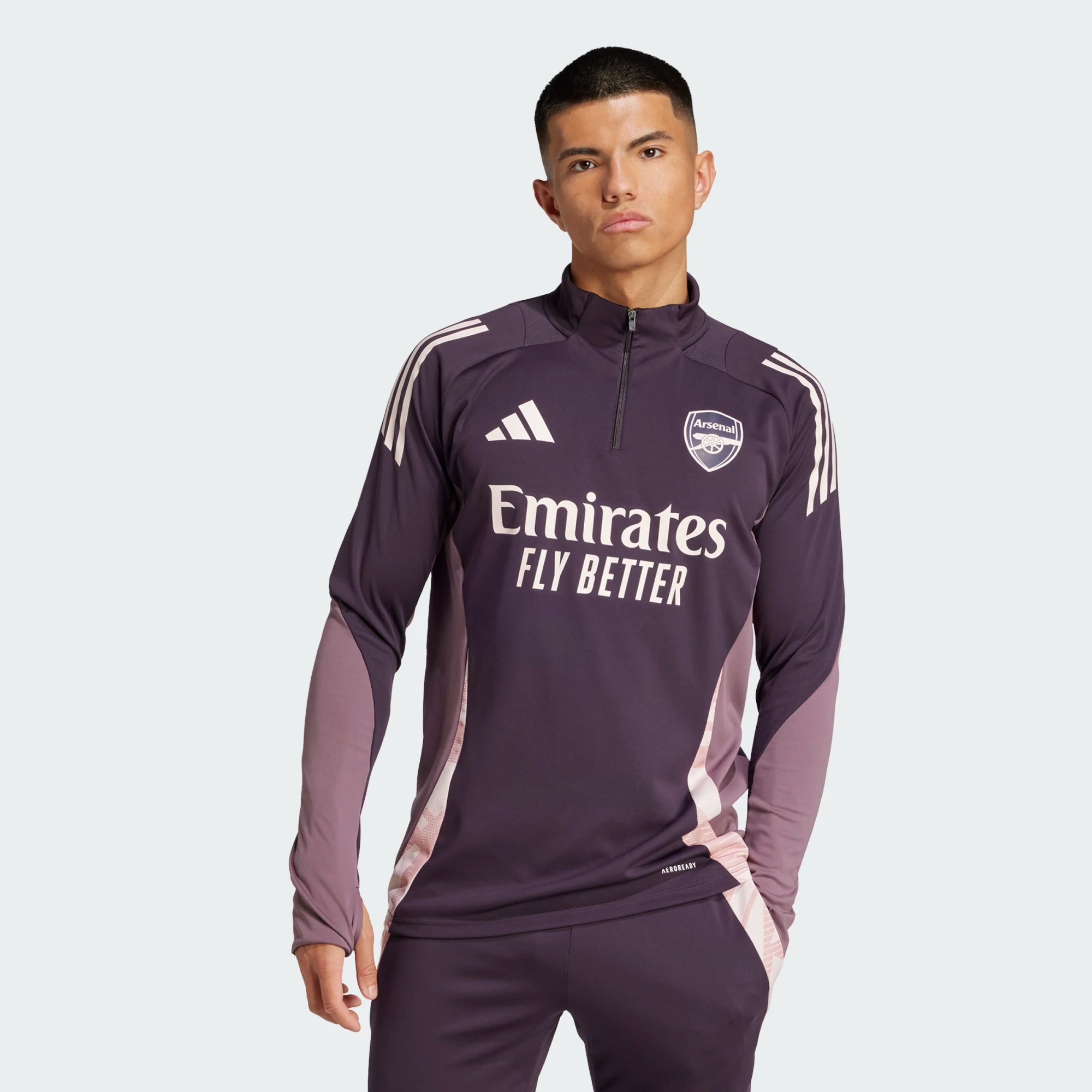 adidas Arsenal ハーフジップ トレーナー adidas Originals Arsenal 24/25 Terrace Icon 1/2 Zip Top