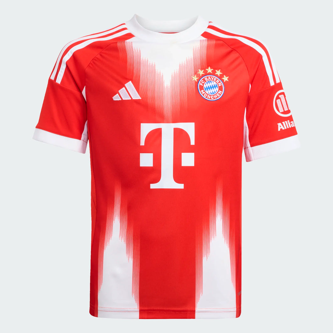 adidas Youth FC Bayern Munich 25/26 Home Jersey