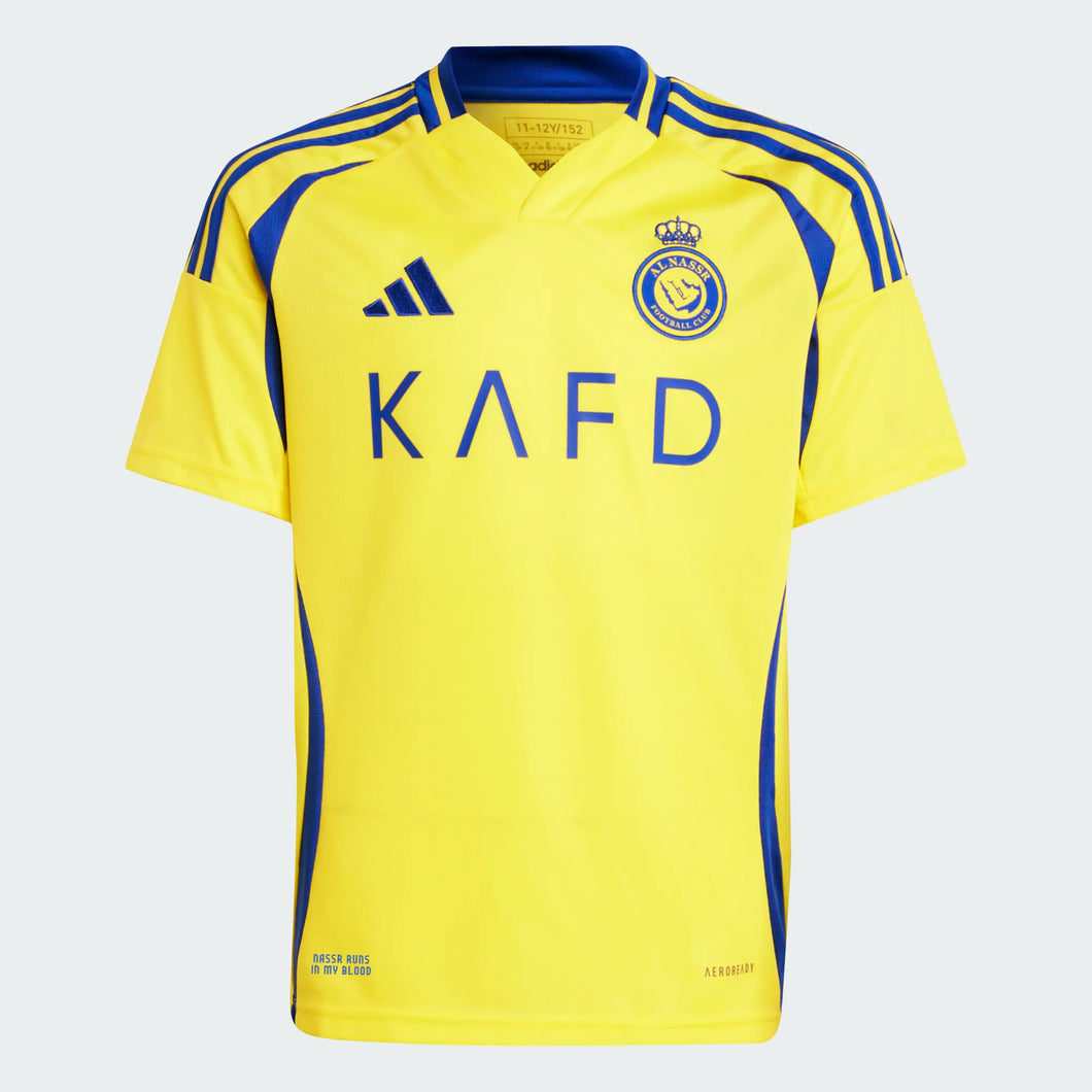adidas Youth Al Nassr 24/25 Home Jersey