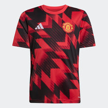 Load image into Gallery viewer, adidas Youth 25/26 Manchester United Pre-Match Shirt

