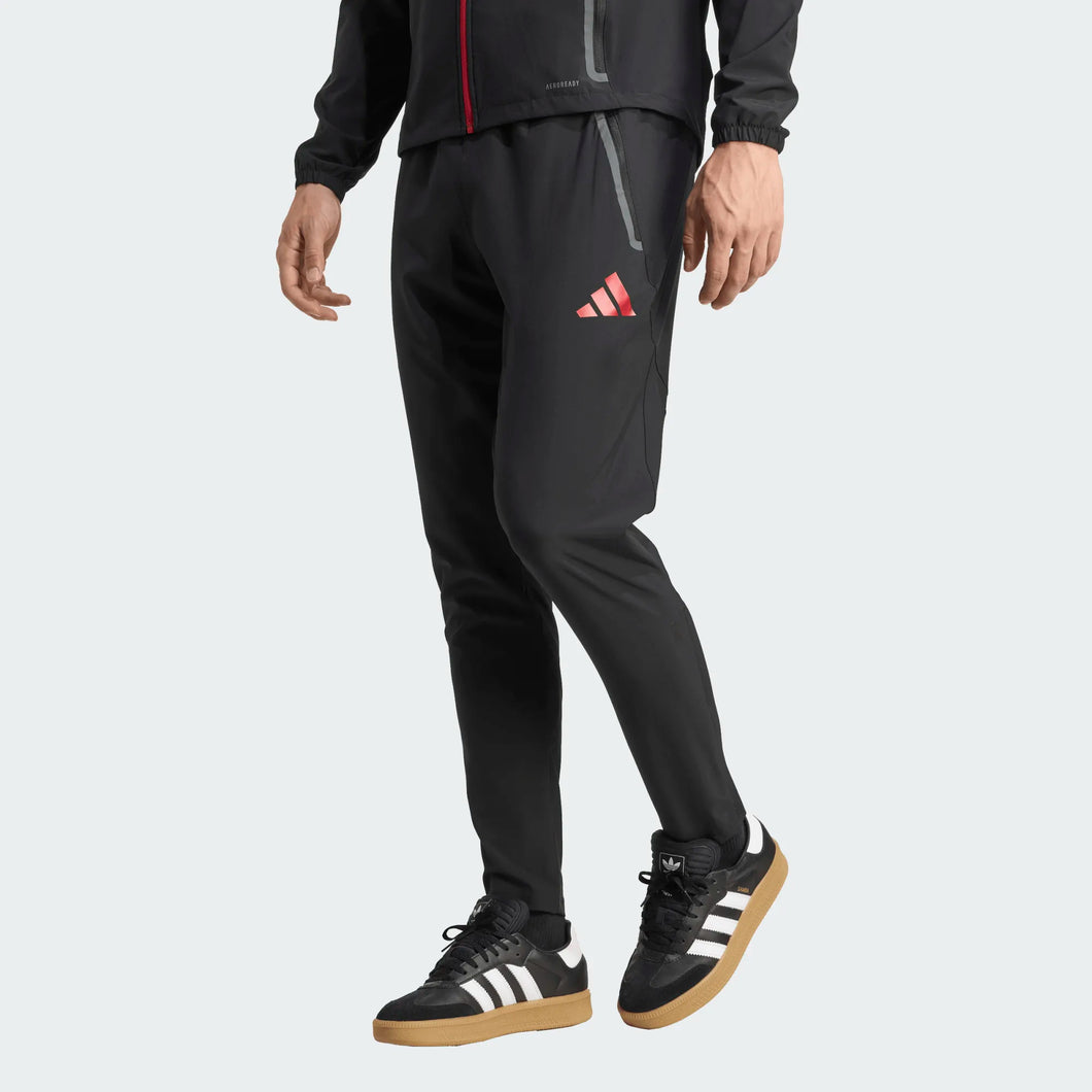 adidas Mens Liverpool FC Competition Vis Tech Travel Pants