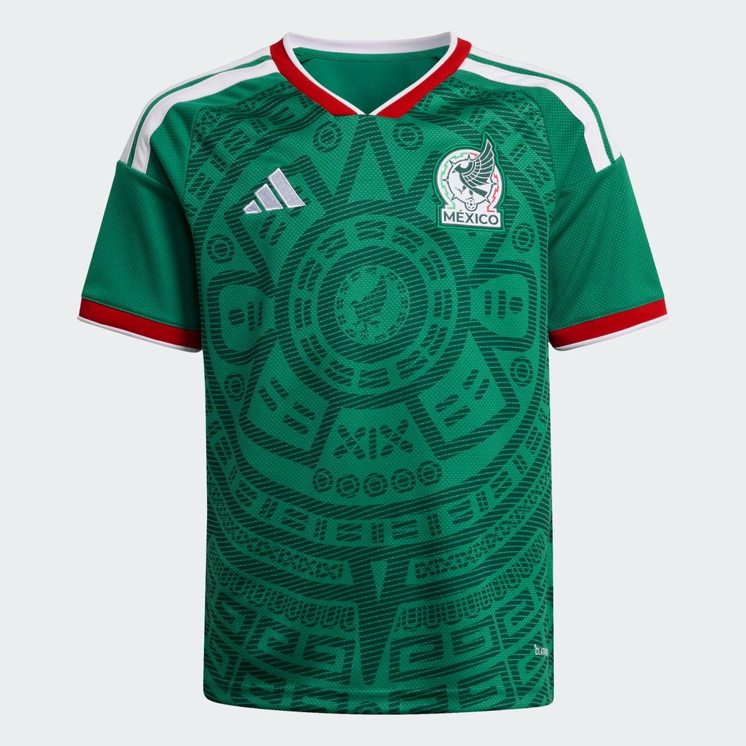 adidas Youth Mexico Replica Home Jersey 2026