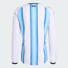 Cargar imagen en el visor de la galería, adidas Men's Argentina Home Authentic Long sleeve Jersey 2026
