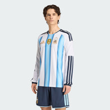 Cargar imagen en el visor de la galería, adidas Men's Argentina Home Authentic Long sleeve Jersey 2026
