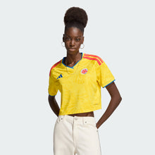 Cargar imagen en el visor de la galería, adidas Womens Colombia 2026 Home Cropped Jersey
