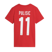 Load image into Gallery viewer, Puma AC Milan Pulisic Cotton Tee Jr
