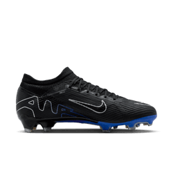 black and blue nike mercurial