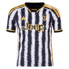Cargar imagen en el visor de la galería, adidas Youth Juventus 23/24 Home Jersey
