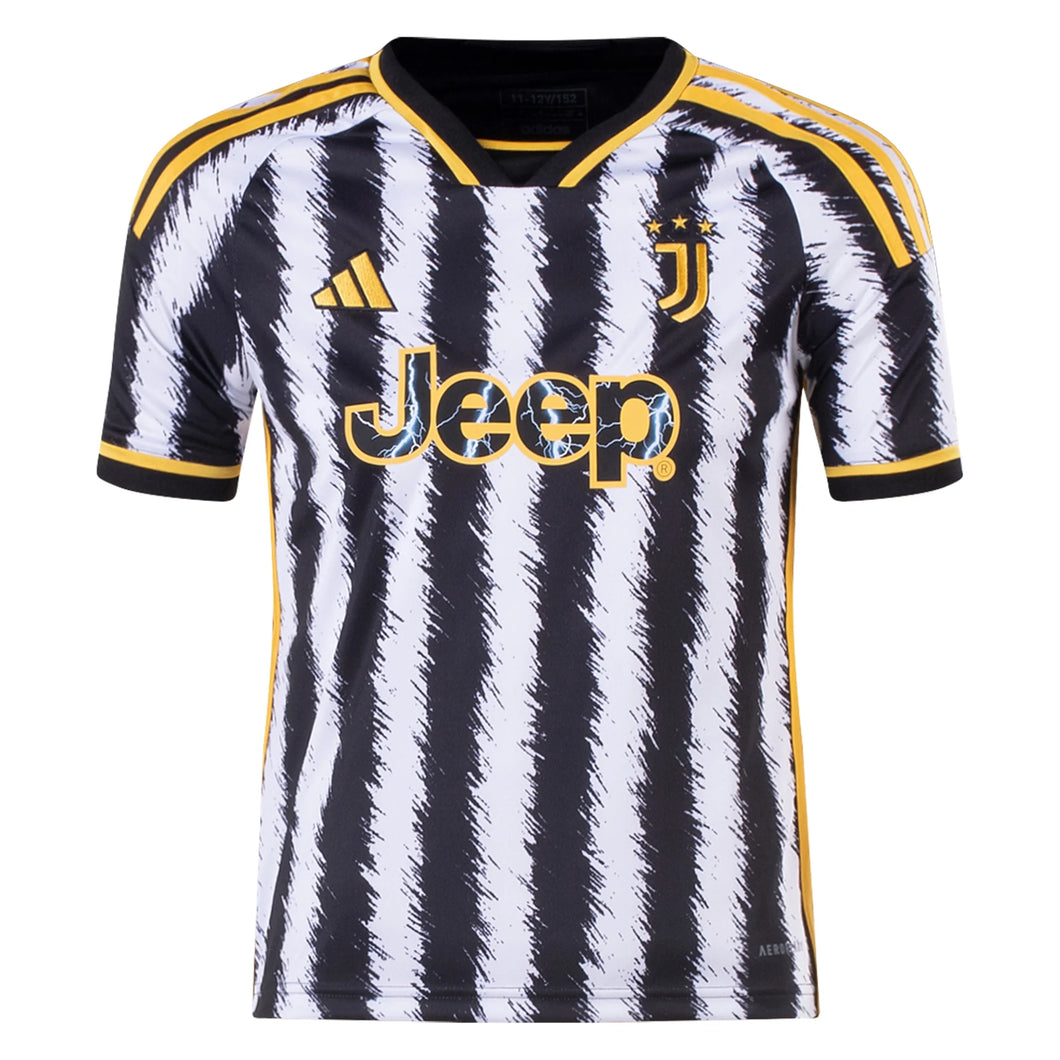 adidas Youth Juventus 23/24 Home Jersey